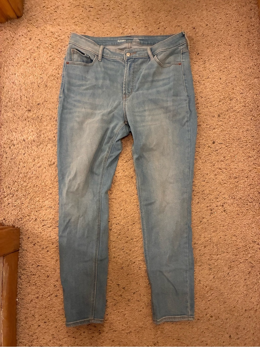 Old Navy High Rise Rockstar Super Skinny Jeans - Light Wash